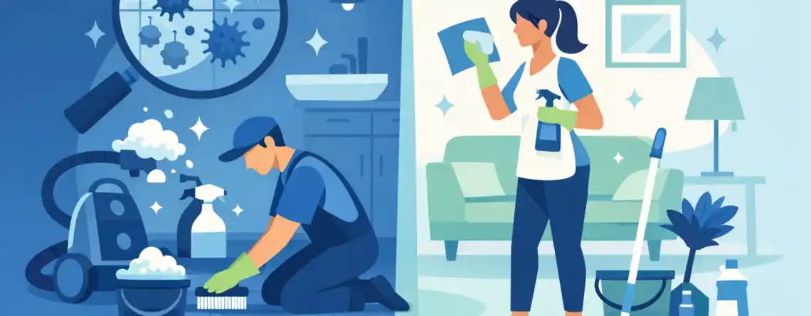 Deep Cleaning vs Regular Cleaning Explained