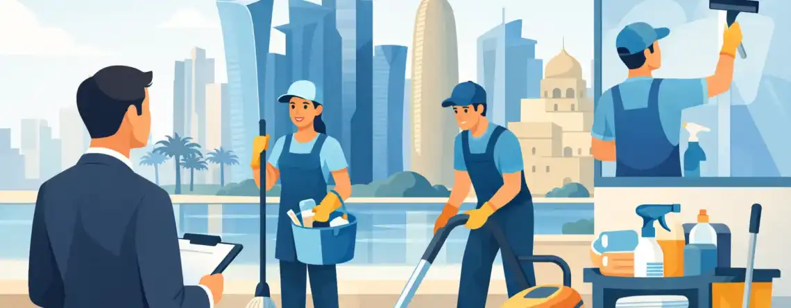 Hiring a Cleaning Company in Qatar