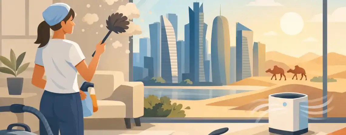 How to Remove Dust From Home in Qatar
