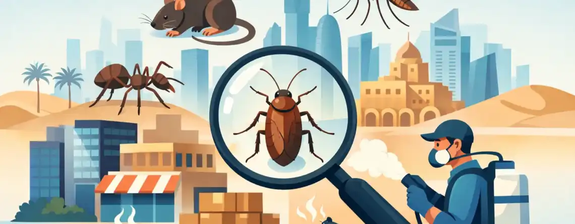 Qatar’s Most Common Commercial Pest Problems