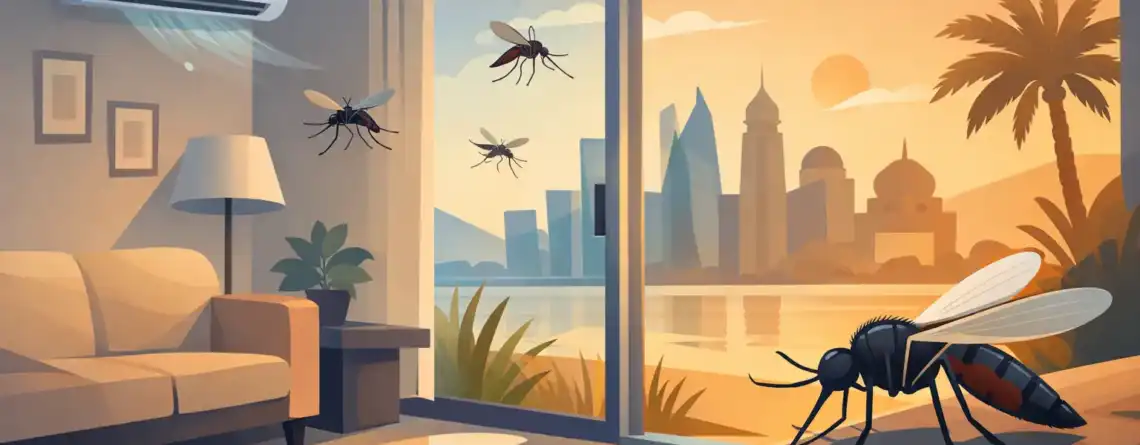 Why Mosquitoes Increase in Qatar Homes