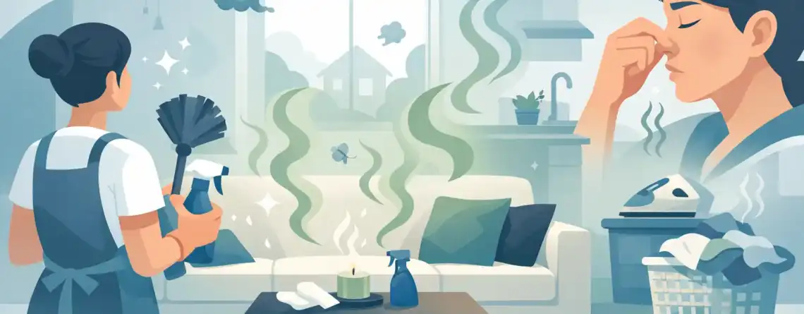 Why Your Home Still Smells Bad After Cleaning
