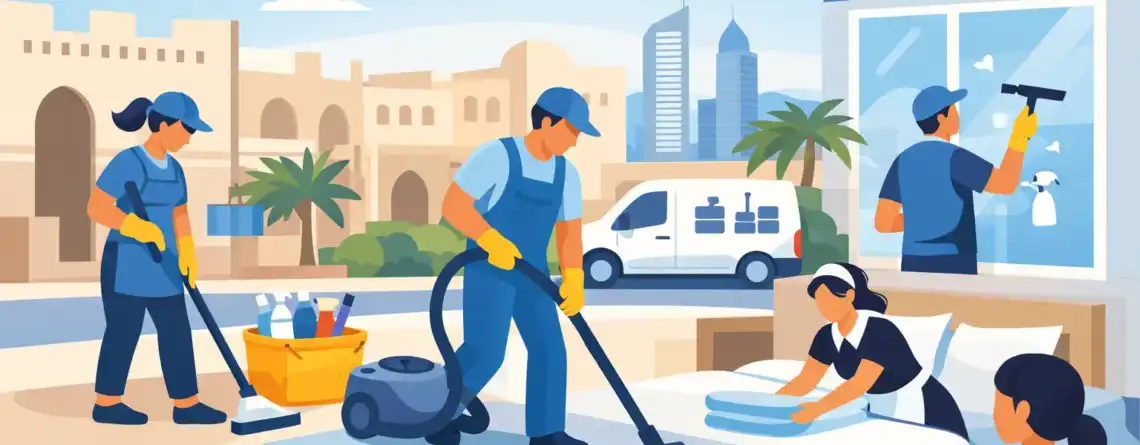 Cleaning Services in Bin Mahmoud for Every Need