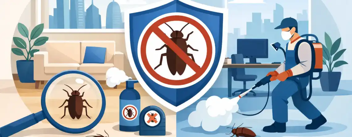 Cockroach Control Doha for Homes and Offices