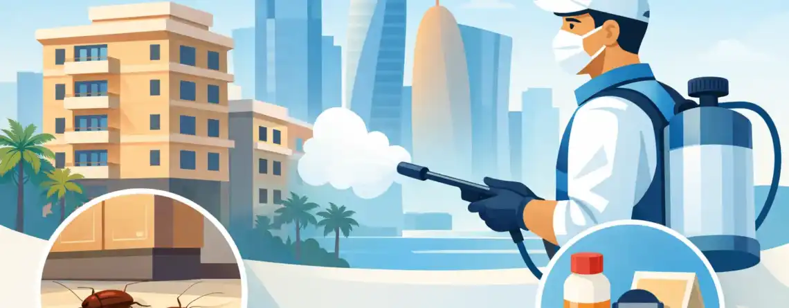 Cockroach Control for Apartments in Doha