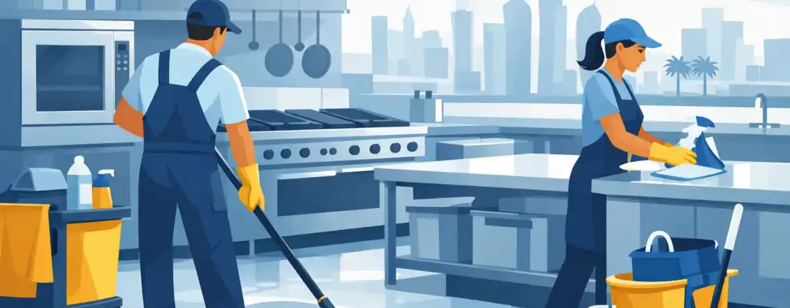 Commercial Kitchen Cleaning Services in Doha