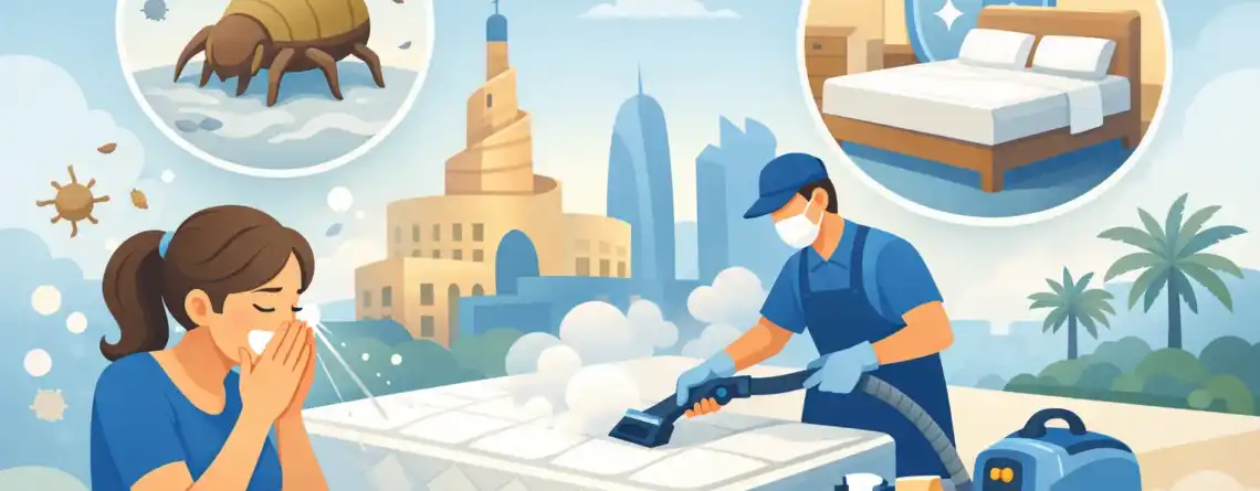 Mattress Cleaning for Allergies Doha That Helps