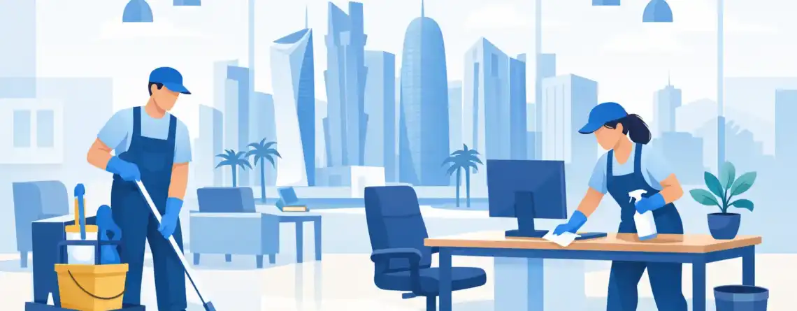 Office Cleaners Available Monthly in Qatar