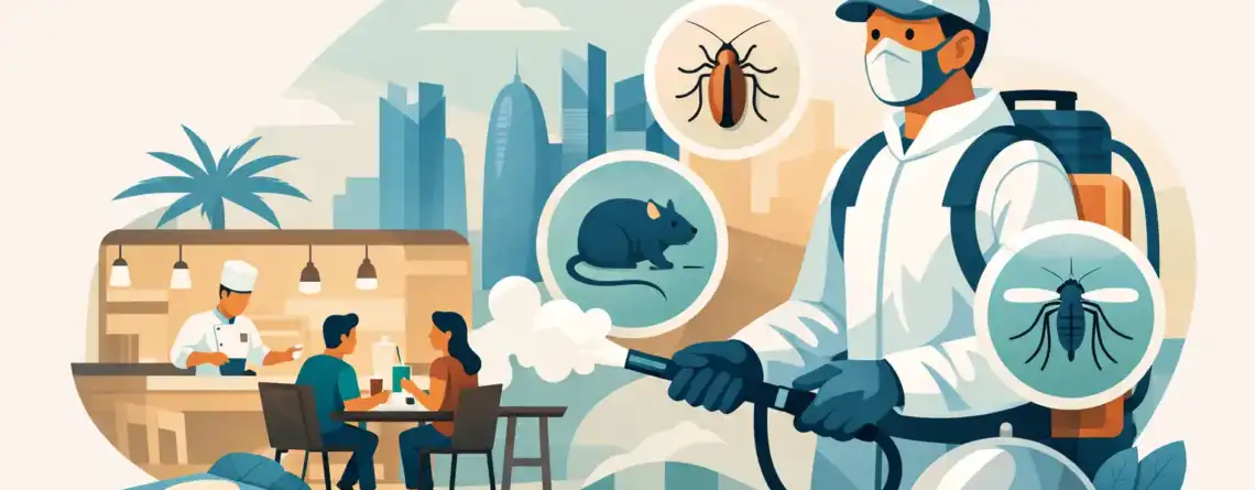 Restaurant Pest Control Services in Qatar