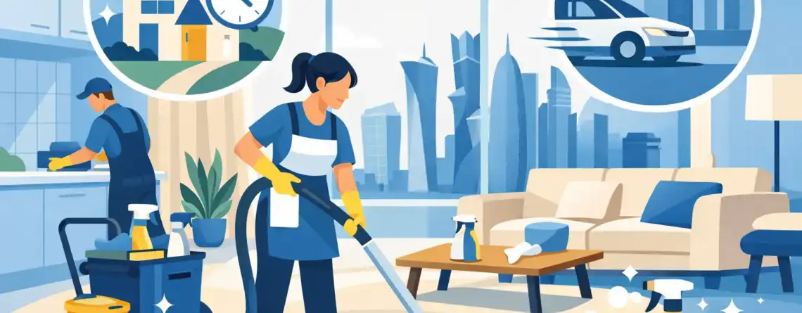 Same Day Home Cleaning Doha for Urgent Needs