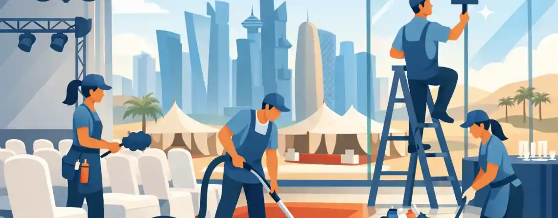 Cleaning Services for Event Venues in Qatar