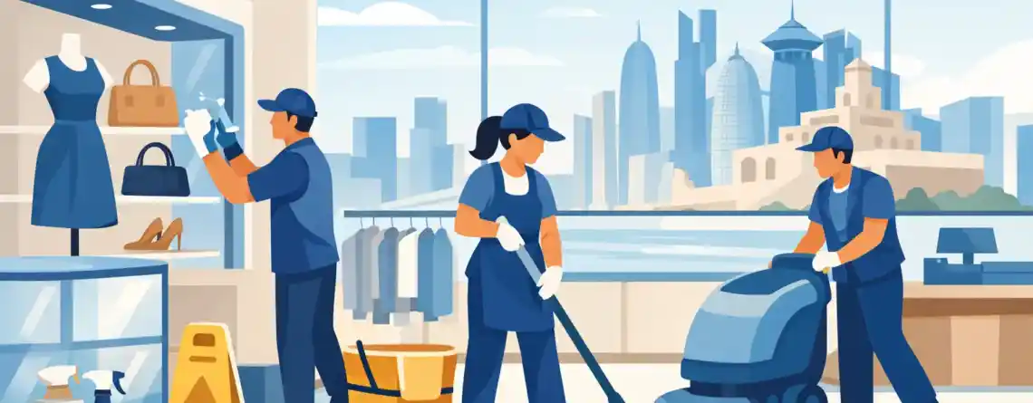 Cleaning Services for Retail Stores in Qatar