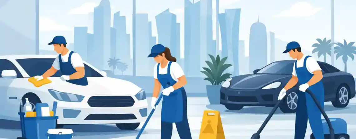 Cleaning Services for Showrooms in Qatar