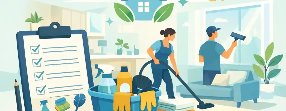 Residential Cleaning Checklist for a Healthier Home