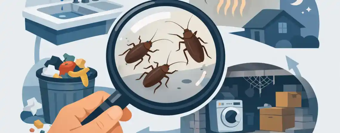 What Causes Recurring Cockroaches at Home?