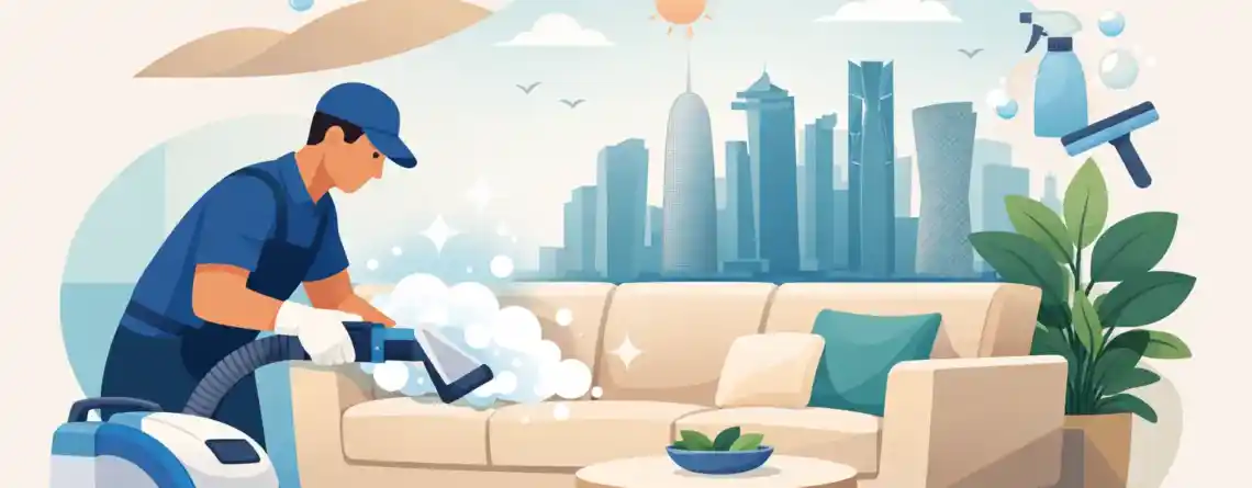 Sofa Shampoo Cleaning Qatar for a Fresher Home